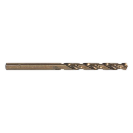 HSS Cobalt Fully Ground Drill Bit 6.5mm Pack of 10 Sealey Part No. DB065CB