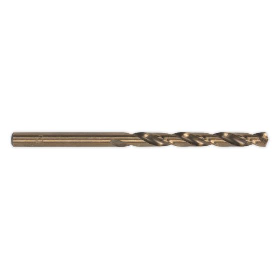 HSS Cobalt Fully Ground Drill Bit 7mm Pack of 10 Sealey Part No. DB070CB