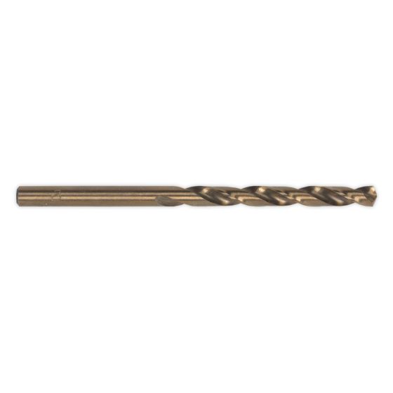 HSS Cobalt Fully Ground Drill Bit 8.5mm Pack of 10 Sealey Part No. DB085CB