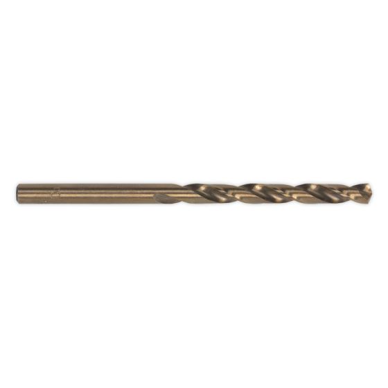 HSS Cobalt Fully Ground Drill Bit 9mm Pack of 10 Sealey Part No. DB090CB