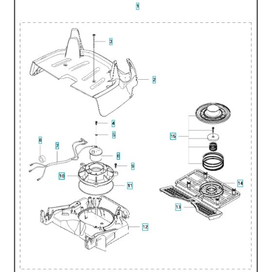 Top Door Assembly for DC1400