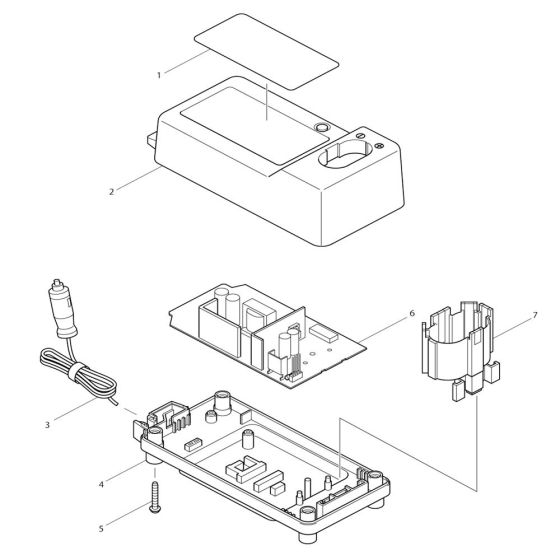 Makita DC1822 Charger Assembly