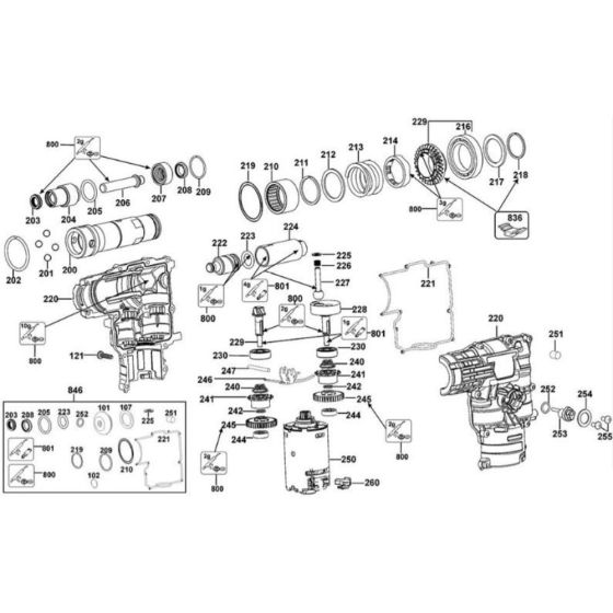 Crankshaft Assembly for DeWalt