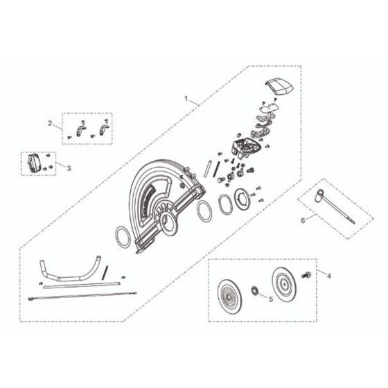 Guard Assembly for Belle DC 300E+