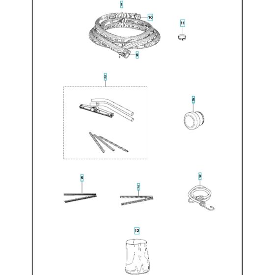 Husqvarna DC5500 Accessories