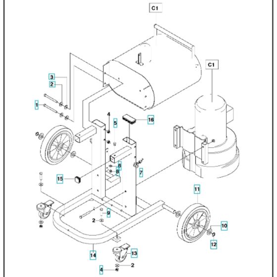 Frame Assembly for DC5500