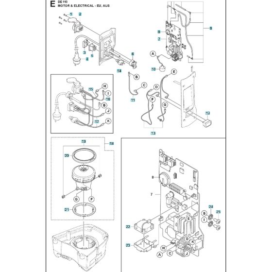 Electrical Assembly for DE110H