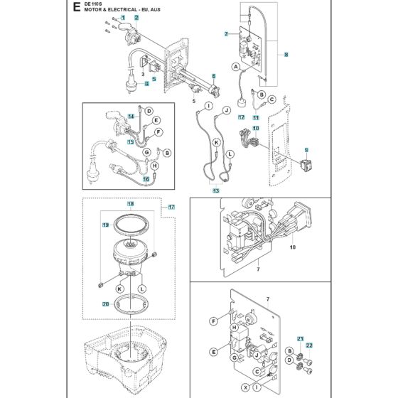 Electrical Assembly for DE110SH