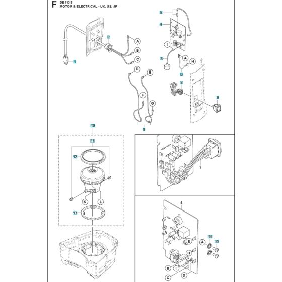Electrical Assembly for DE110SH