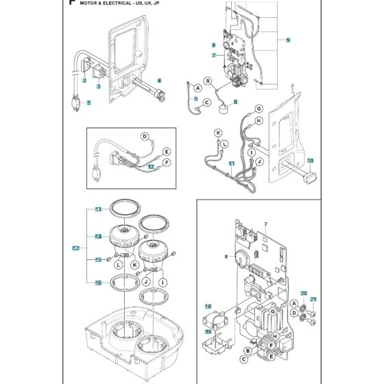 Electrical Assembly for DE120H