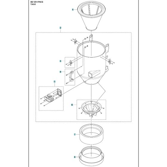 Tank Assembly for Husqvarna