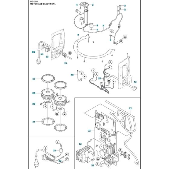 Electrical Assembly for DE130H