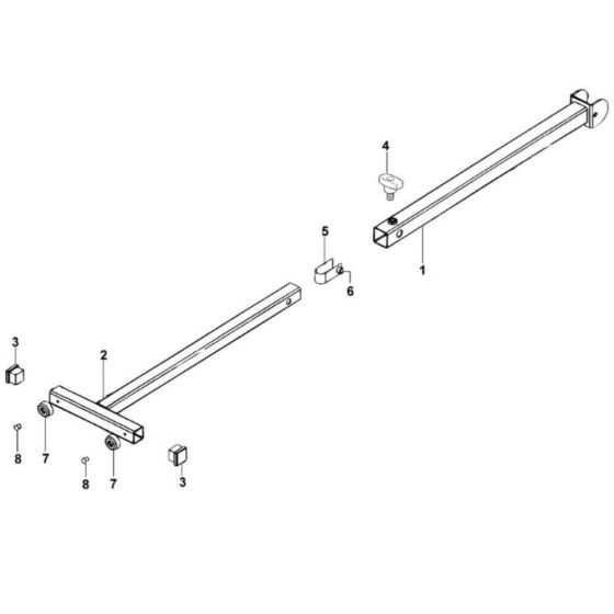 DeWalt DE7028 Table Extension