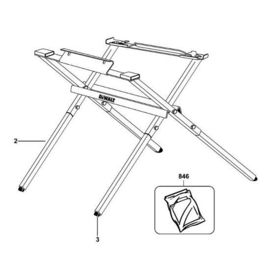 Main Assembly for DeWalt DE7450
