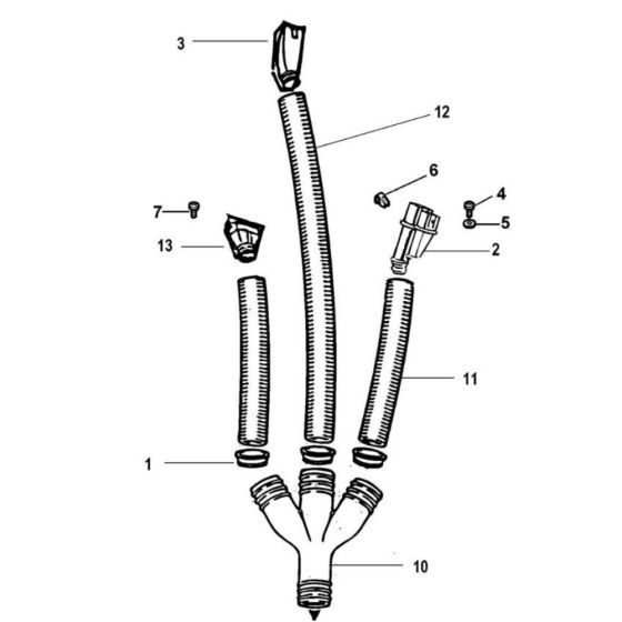 DeWalt DE7779 Main Assembly