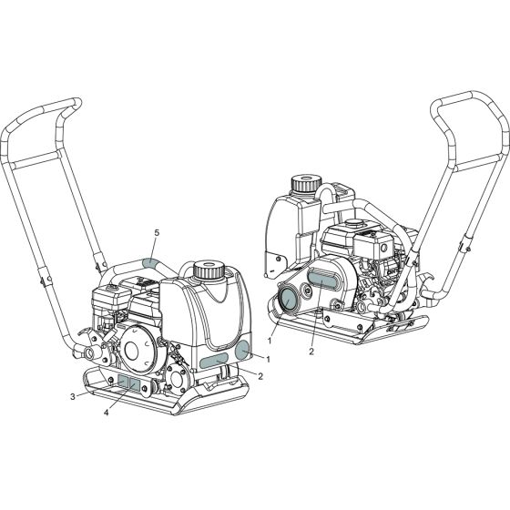 Decals for Belle PCX60A