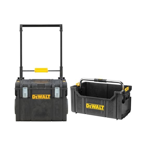 DWST81683 TOUGHSYSTEM Wheeled Toolbox & TOUGHSYSTEM Tote