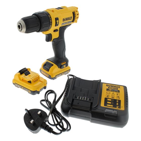 DCD716D2 XR Sub Compact Hammer Drill Driver 10.8V 2 x 2.0Ah Li-ion