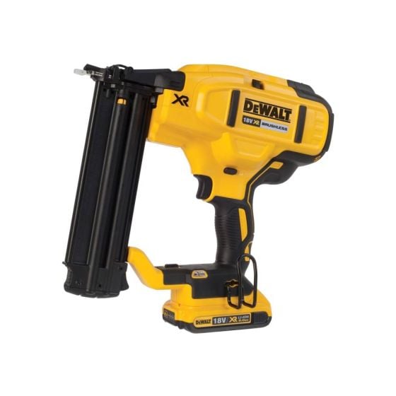 DEWALT DCN680 Brushless XR 18 Gauge Brad Nailer is compact and lightweight