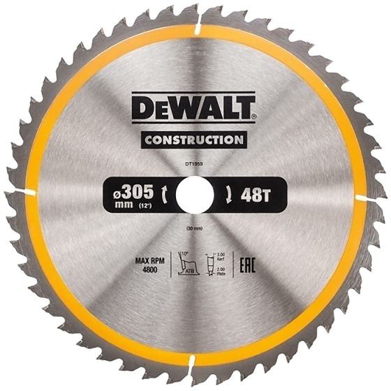 Construction Circular Saw Blades 305mm