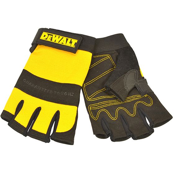 1/2 Synthetic Padded Leather Palm Gloves by DEWALT - DPG23L