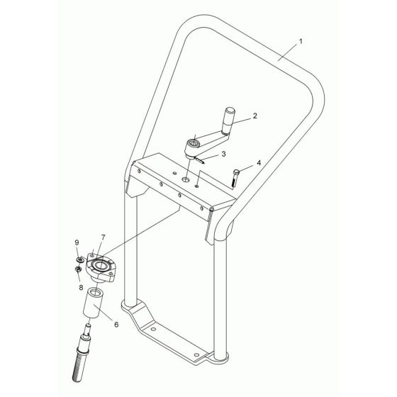 Handle Assembly for DFS90