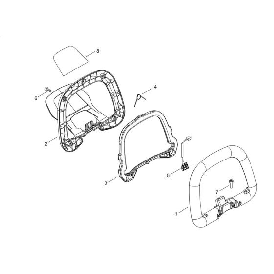 Handle for ECHO DHC-200 Hedgetrimmer