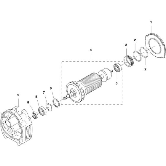 Motor Assembly for DM 220