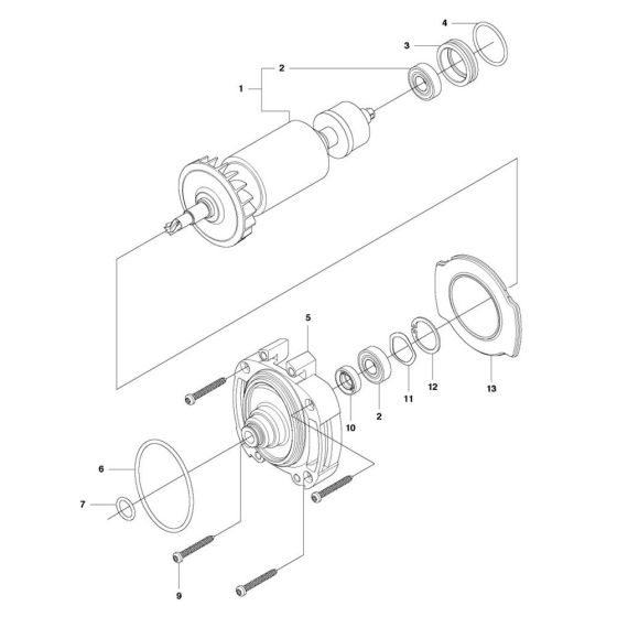 Motor Assembly for DM 230