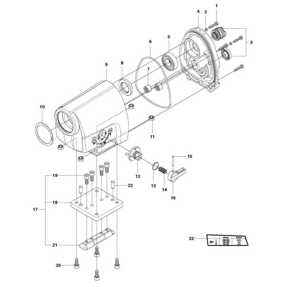 Gearbox Assembly for DM 330