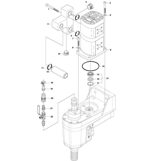 Motor Assembly for Husqvarna