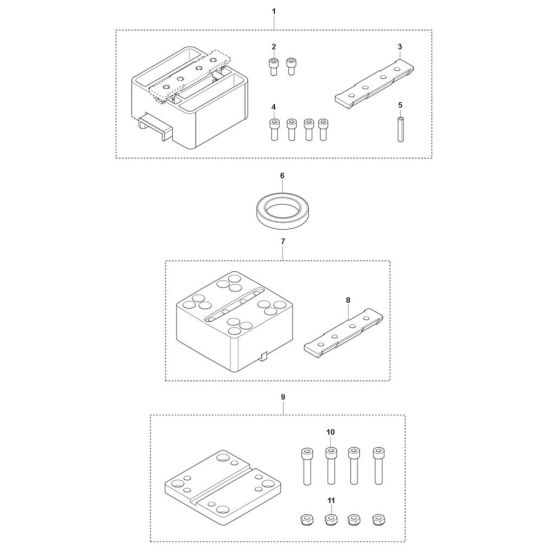 Husqvarna DM 650 Accessories