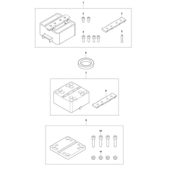 Husqvarna DM 700 Accessories