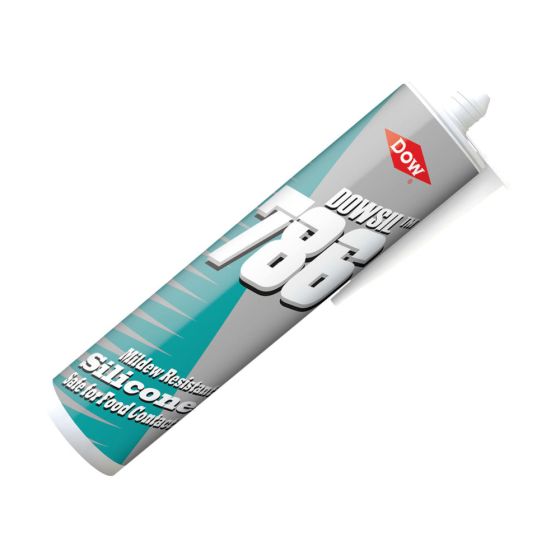 786 Food Grade Sealant Clear & White 310ml