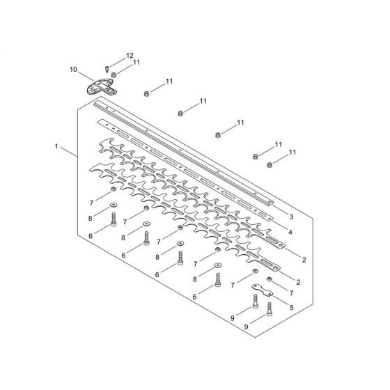 Cutting Blade for ECHO DPAS-HCA