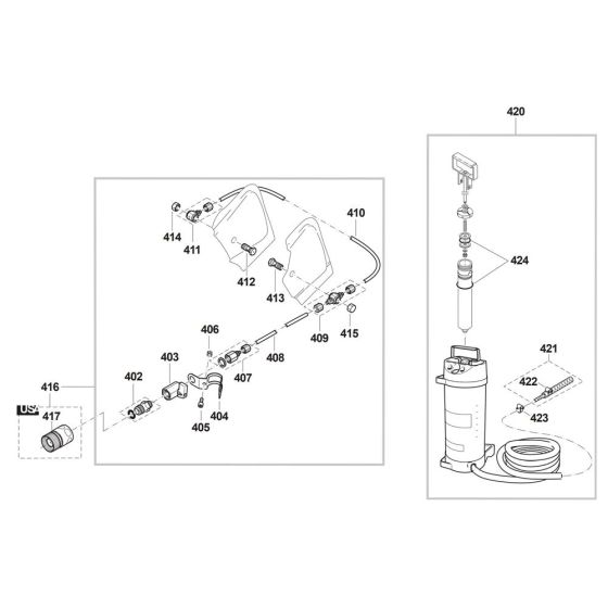 Water Kit for Makita DPC7321
