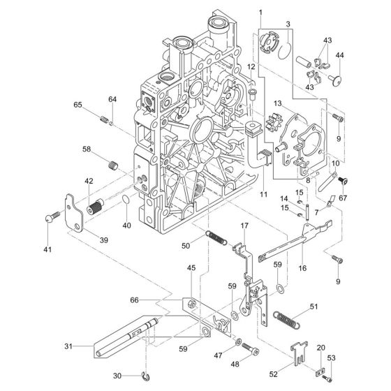 Oil Pump Assembly for Wacker DPS1850H