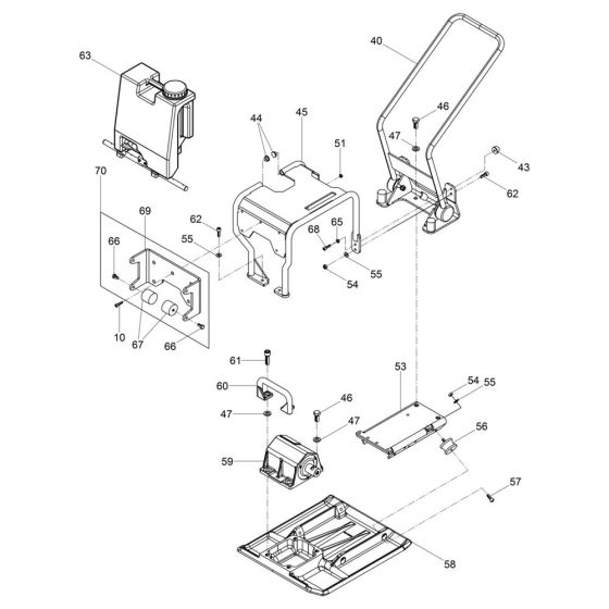 Frame Assembly for DPS1850H