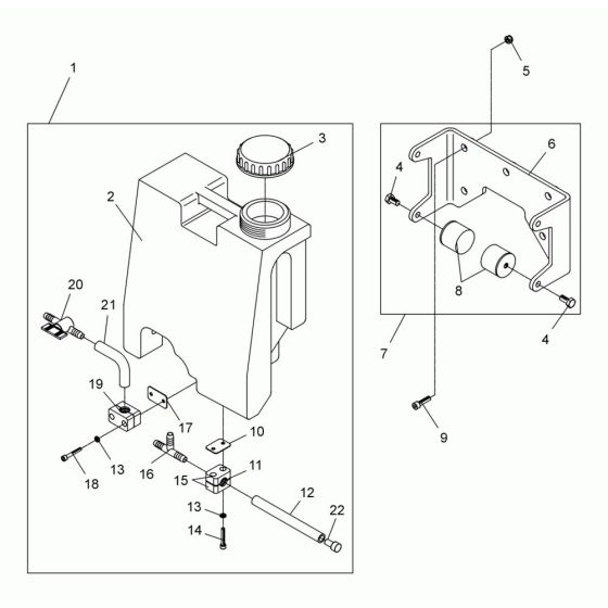Sprinkler Assembly for DPS2040