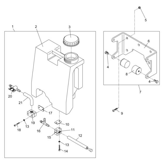 Sprinkler System for DPS2050