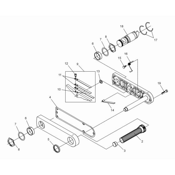 Starting Crank Assembly