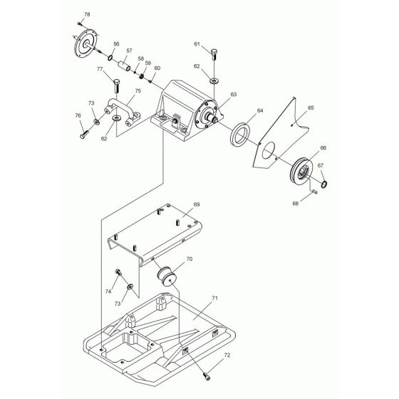 Baseplate Assembly for DPS3060