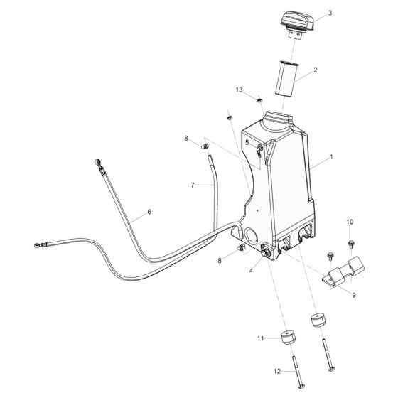Fuel Tank Assembly for DPU110