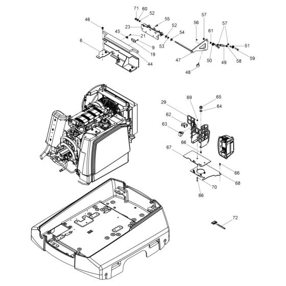 Upper Mass Assembly for Wacker