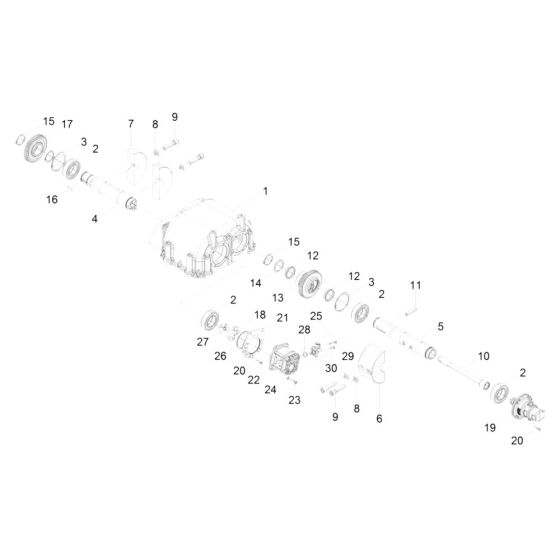 Exciter Assembly for Wacker DPU130