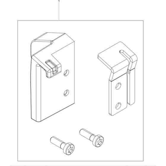 Kit-Retrofit Belt Guide Assembly for Wacker DPU6555H-5100005821 Rev.102 Plate Compactor