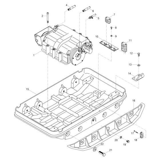 Baseplate Assembly for DPU7060