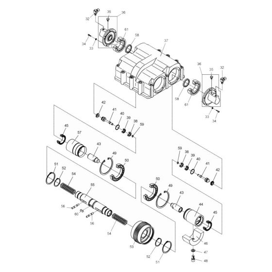 Exciter Assembly for DPU7060