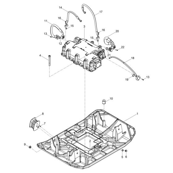 Baseplate Assembly for DPU80