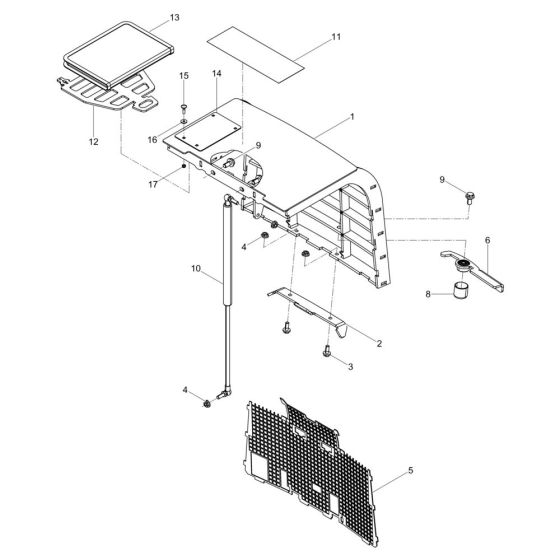 Rear Bonnet Assembly